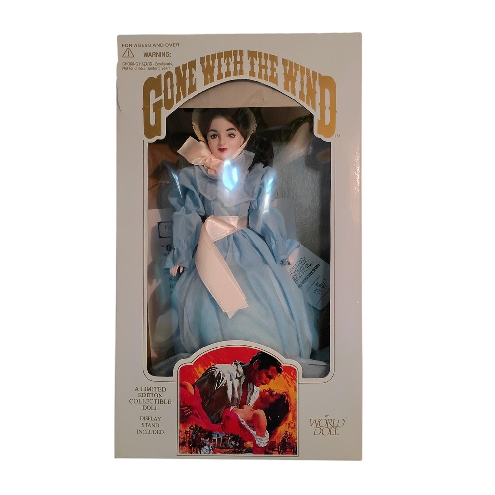 World Doll‎ Gone With The Wind Scarlett O'Hara Blue Dress Collectible 71152 1989
